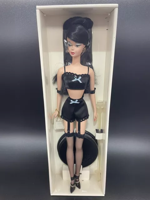 LINGERIE ~ BARBIE Doll Silkstone Model 1 2 Lingerie White Bra Panties  Garter Set $49.97 - PicClick