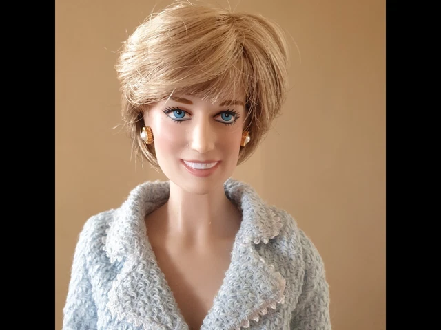VINTAGE, FRANKLIN MINT Diana Princess of Wales doll. £69.99 - PicClick UK