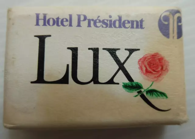 SOAP SAVON SAVONNETTE HÔTEL LUX HOTEL PRESIDENT SOFITEL 15 g MAXI