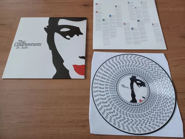 The Courteeners St Jude Zoetrope Vinyl  15th Anniversary please read description