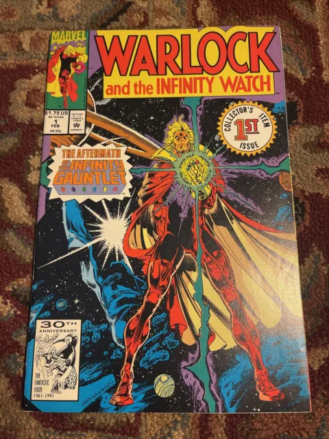 Warlock and The Infinity Watch #1 - Premiere Issue. Marvel Comics 1992. NM