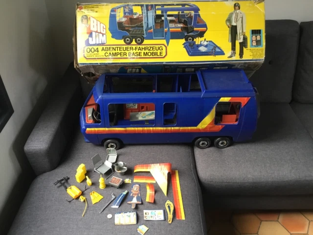 BIG JIM MATTEL AGENT SECRET 004 EN BOÎTE RARE VARIANTE VESTE