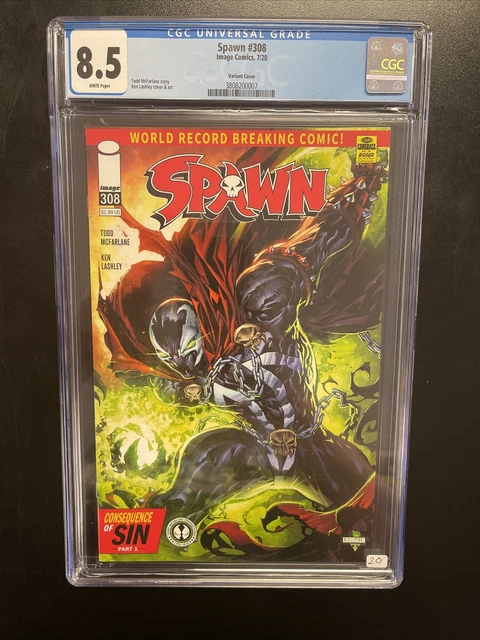 Spawn #308 Image Comics CGC 8.5