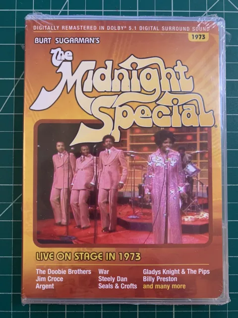 THE MIDNIGHT SPECIAL - Burt Sugarman - Live On Stage In 1973 DVD Brand New