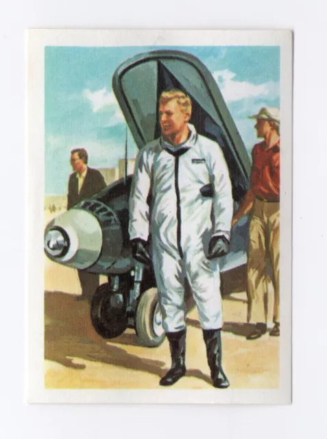 Jacques Chocolate 1950s. (Space). #023 Pilot of X-15, Albert Scott Crossfield
