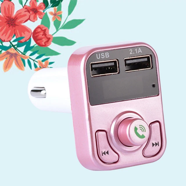 WIRELESS CAR KIT Handsfree Call Car Audio Adapter Fast Car Charger