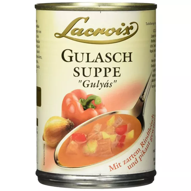Lacroix Gulasch Suppe Tenero Carne Bovina Piccante Speziato