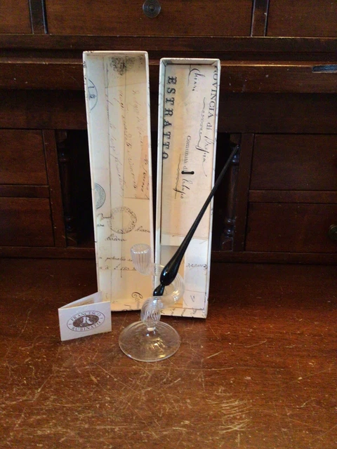 Calamaio Visconti Rosso 50ml - In Vetro Per Penne Stilografiche - Foto 4