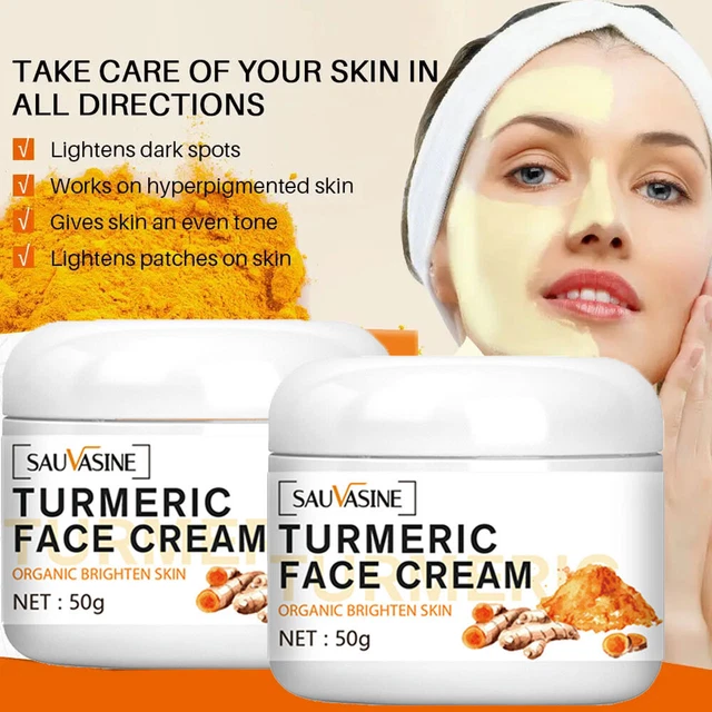 TURMERIC CREAM DARK Spot Corrector Skin Melasma Remove Wrinkles Serum