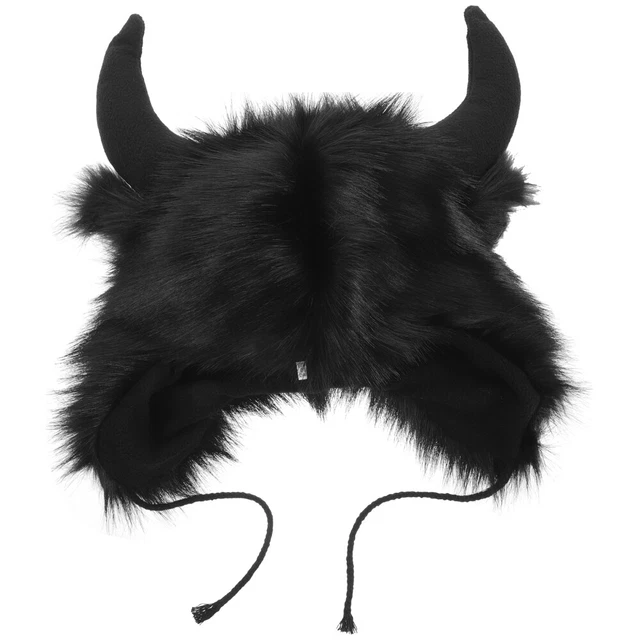 Gorro De Lobo Para Adultos | Disfraz De Animal Halloween | Accesorio De Cabeza One Size