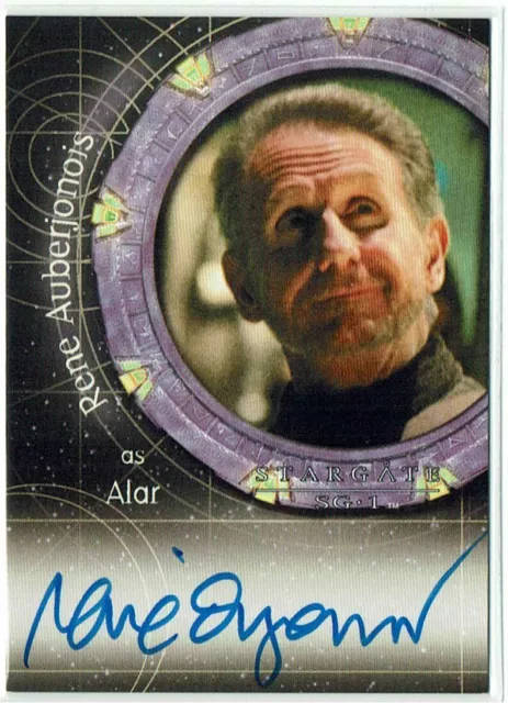 Stargate SG-1 Season 10 - 2008 Autograph Card A96 Rene Auberjonois as Alar