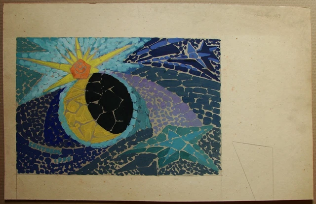 ukrainian-soviet-ussr-painting-space-sputnik-sketch-monumental-mosaic