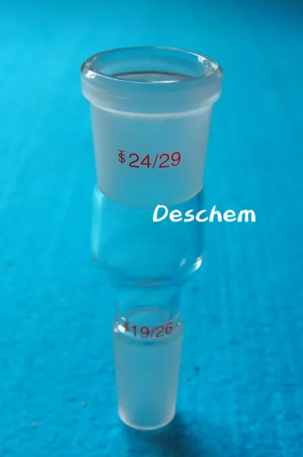 Lab Enlarging adapters from 19/26 to 24/29,Made from Borosilicate Glass 3.3