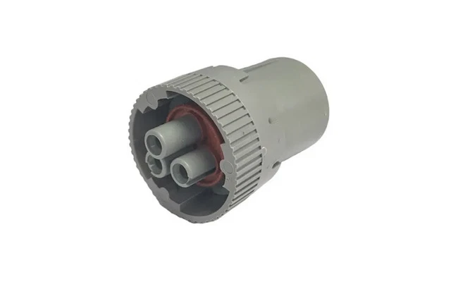 Lot Of 2 225160C1 - Case IH Electrical Connector, Female, 3 Pin