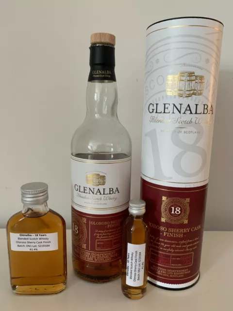 GLENALBA - 0,7l in - Malt DE Blended EUR Whisky 89,00 - 28 Geschenkbox PicClick - Jahre Cask Sherry