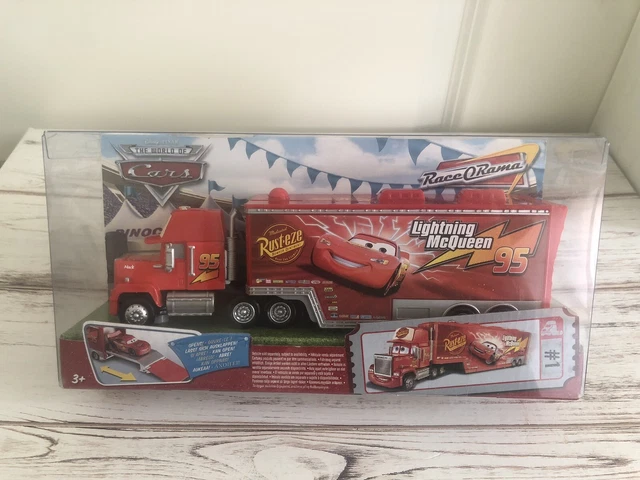 DISNEY PIXAR CARS Lightning McQueen | Mack Hauler / Truck 2009 | NEU ...