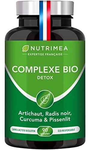 COMPLEXE BIO - Detox Intestin Foie & Colon - Sans Excipient - Artichaut Radis...