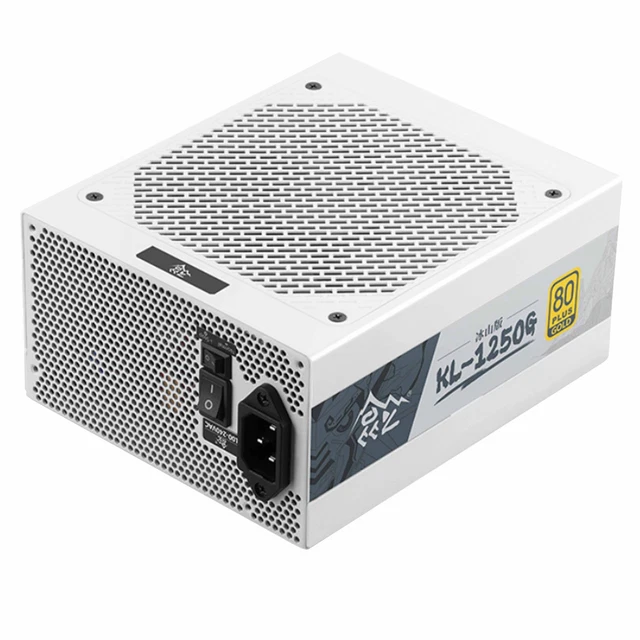 Alimentation PC ATX 650W 80+ Blanc - Full Modulaire - Pour Gaming RTX/GTX - Neuf