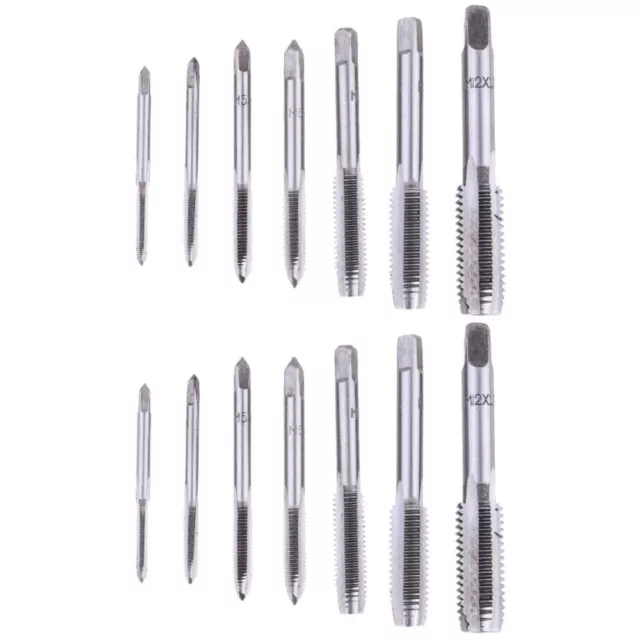 14 Pcs Steckbohrer Lochschneider Schneeflockenprojektor Schlüssel Metall