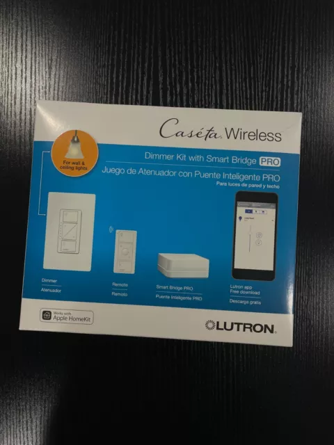 Lutron Smart Bridge Pro Wireless Device Home Control Kit P-BDGPRO-PKG1W New
