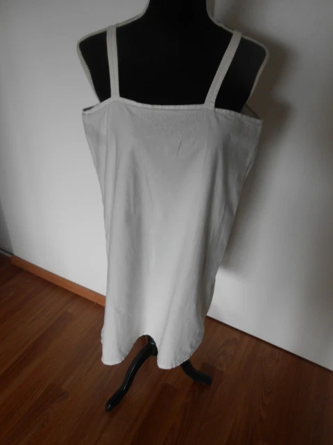 Chemise Vintage Pour Garçon – Coton Blanc, Patte De Boutonnage, Taille 3/4 Ans, Occasion