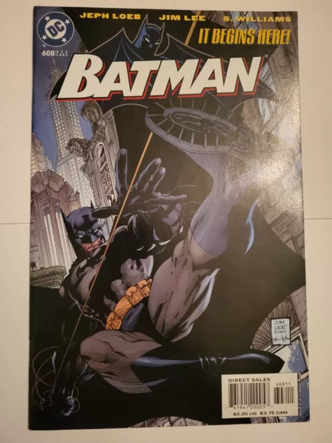 Batman #608 1st Print Dec. 2002 Hush Storyline Begins Jim Lee Cover & Art