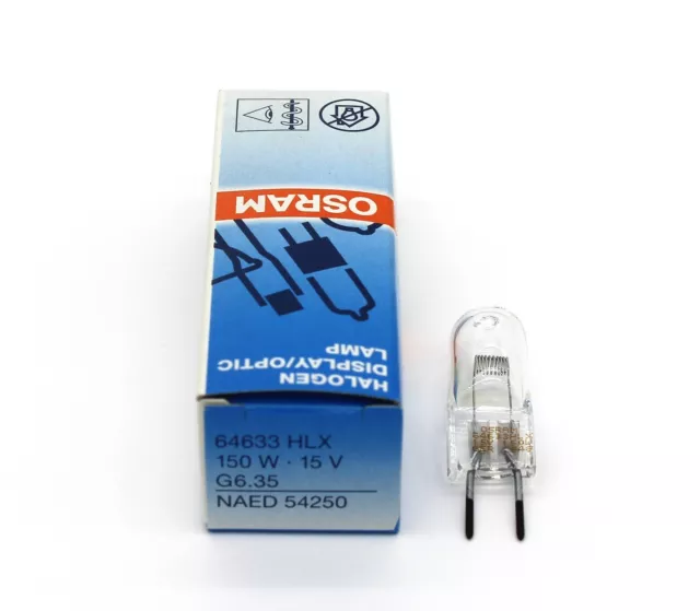 OSRAM HLX 64633 BRJ 150W 15V 15V150W G6.35 HALOGEN LAMP XENOPHOT light