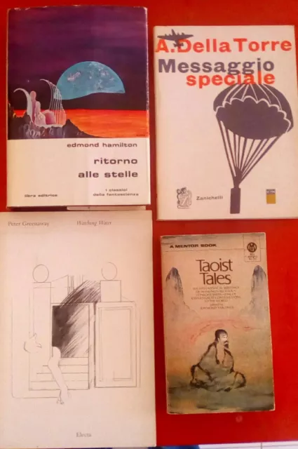 Lotto Di 4 Libri - Autori Editori Vari - Prima Edizione - Buone Condizioni