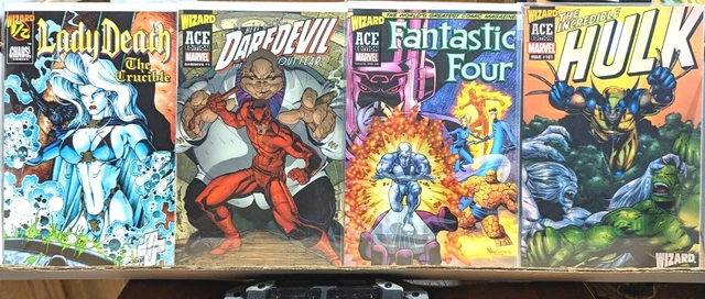 Wizard Magazine Comic books 1/2 - Ace books - U-Pick Issue