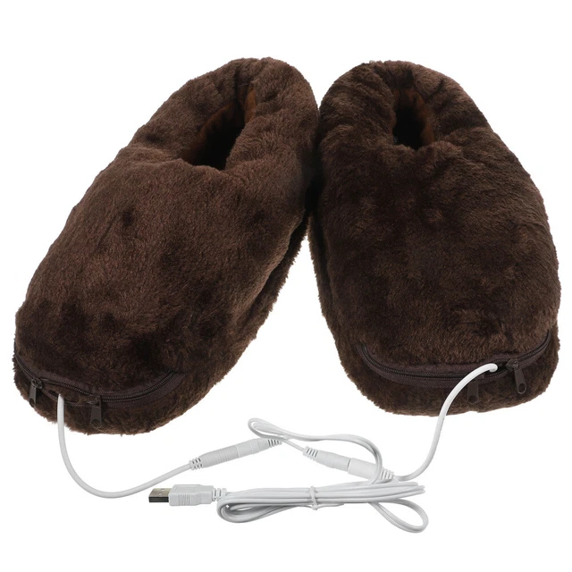 Pantoufles Femme En Peluche – Doublure Chaude, Semelle Antidérapante Mémoire De Forme