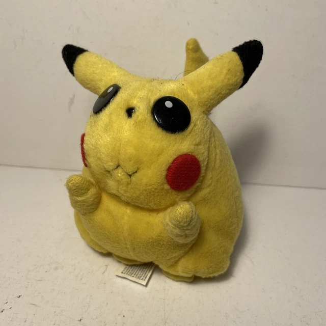 PIKACHU POKEMON SOFT Toy Plush Play By Play 5” Nintendo Game Freaks Vintage £8.00 PicClick UK