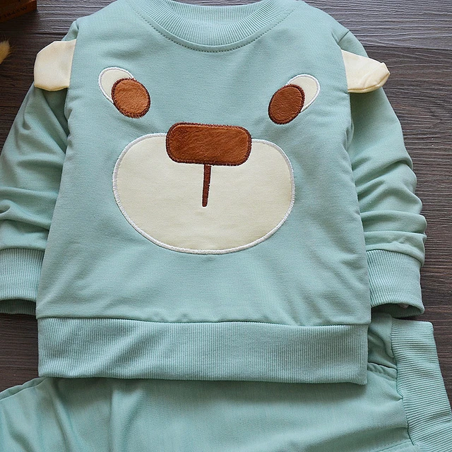 Abiti bambina pullover tuta top + pantaloni bambini set vestiti ragazzo 5