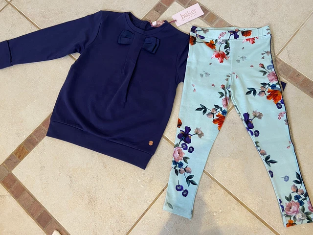 Set leggings top ragazze Ted Baker 18-24 m nuovi con etichette
