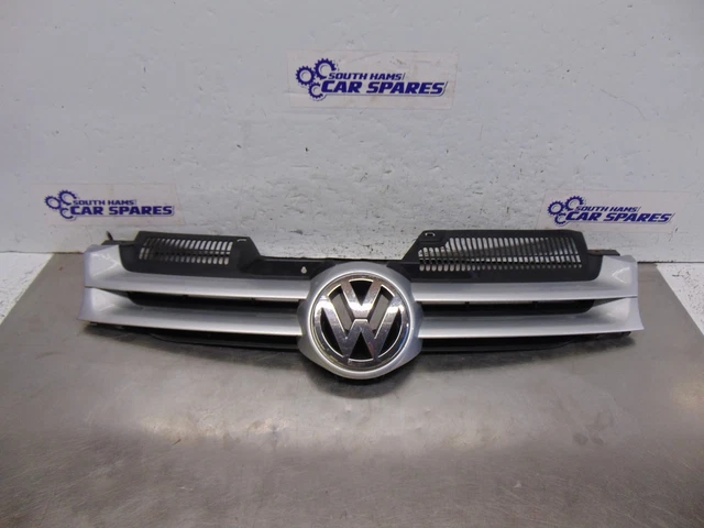VW Golf Radiator Grill MK5 04-09 Silver LA7W Grille Front Badge 1K0853655C