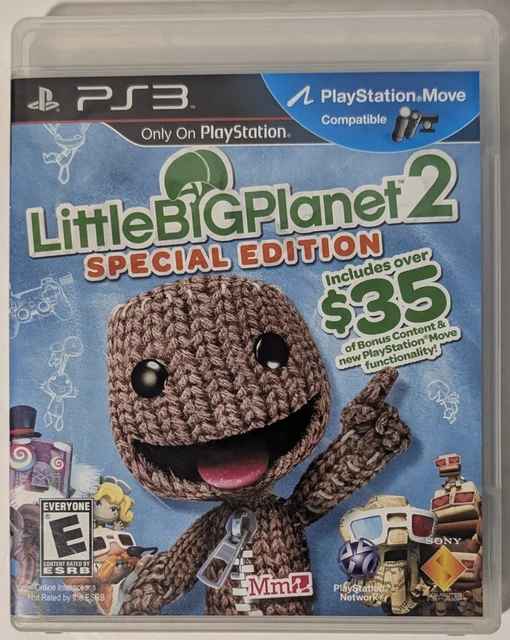 LITTLEBIGPLANET LITTLE BIG Planet 2008 PS3 raro mini póster promocional página publicitaria enmarcada EUR 65,23 - ES