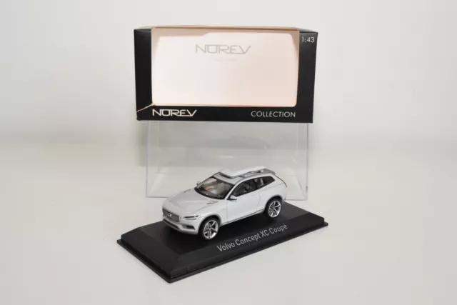 B20 1:43 Norev 870041 Volvo Concept Xc Coupe Salon De Detroit 2014 Grey Mib