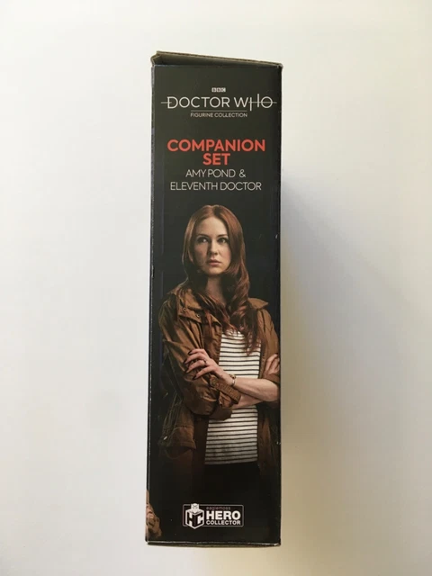 DOCTOR WHO AMY Pond & Eleventh Doctor Companion Set by Eaglemoss NIB ...