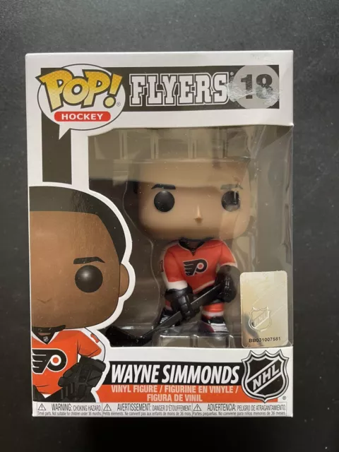 Wayne Simmonds Signed Flyers NHL #18 Funko Pop! Hockey Vinyl Figure (PSA  Hologram) (See Description)