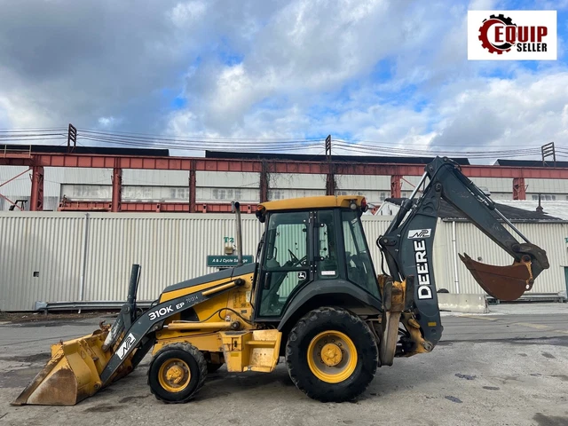 2013 John Deere 310K EP Diesel Backhoe Loader Tractor 4x4 Enclosed Cab