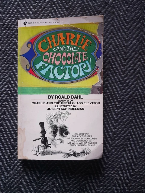 1984 ROALD DAHL Charlie And The Chocolate Factory Book vintage ...