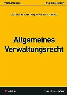 Allgemeines Verwaltungsrecht (Skripten) von Fürst, Susan... | Buch | Zustand gut