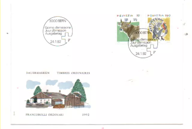 Schweiz 1997 MiNr.: 1461/62; 1465-1469 5 Ersttagsbriefe Switzerland FDC 2