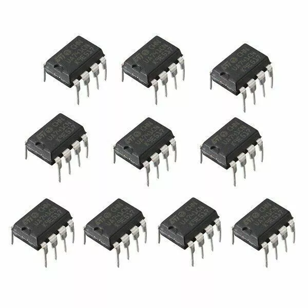 10 PCS UA741CN DIP-8 UA741 General-purpose single operational amplifier new