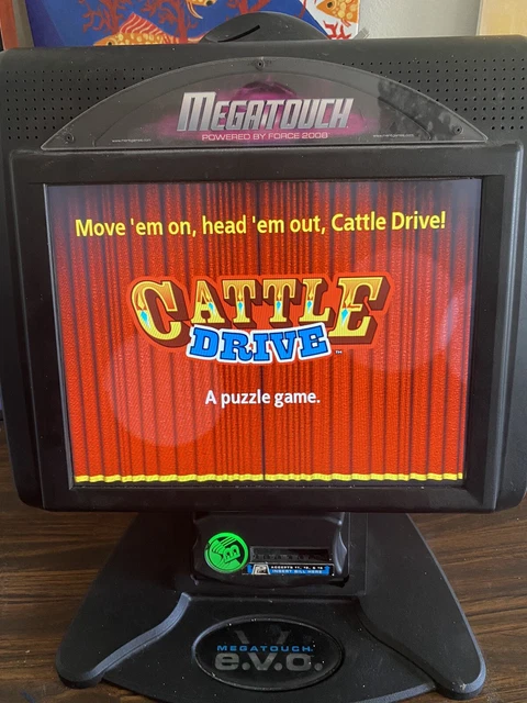 Merit Megatouch Force EVO 2008 Multi Game Touchscreen Countertop Coin W/Video
