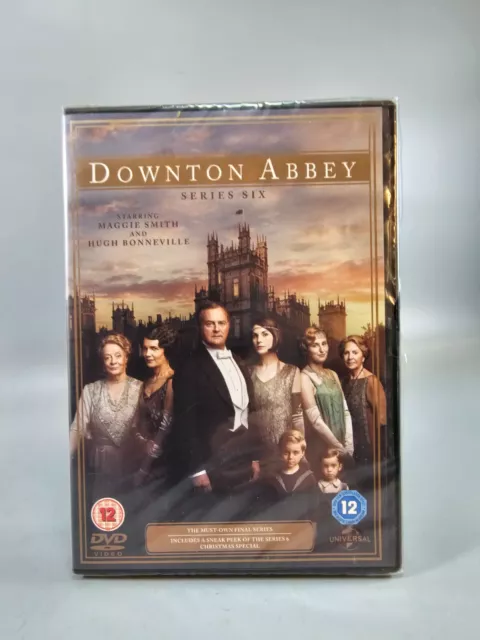 Downton Abbey Complete 6Th Series Dvd Maggie Smith New Sealed Uk Genuine 2015
