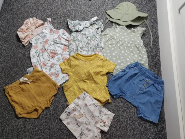 Baby Girl Summer Outfit Sets 6-9 Months 🌻