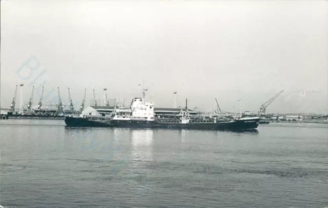 Russian MV Petrovskiy off gravesend 1989 ship photo