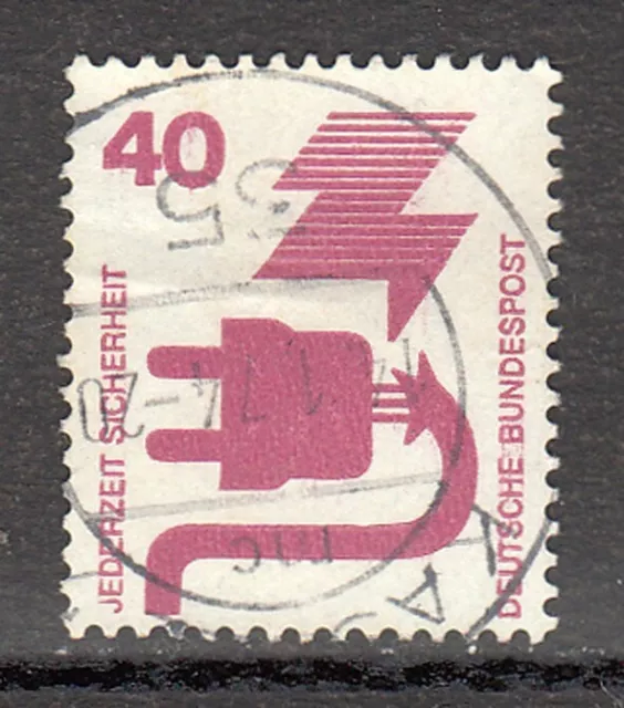 BRD Bund 1971: Mi.Nr. 699 A  mit Verzähnung, gestempelt