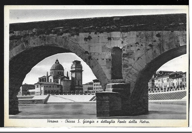 VERONA (879) - VERONA Scala e Palazzo della Ragione - Fp/Non Vg