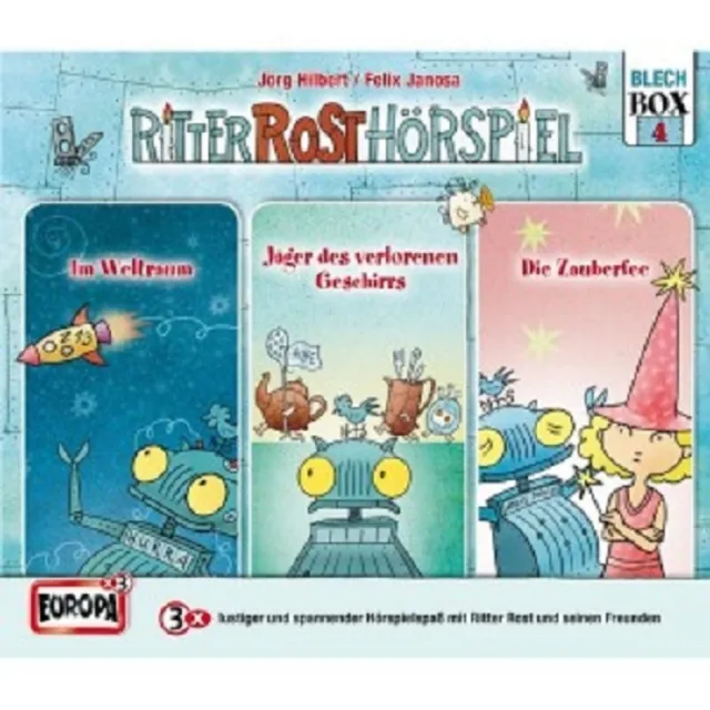 Ritter Rost - 04/Ritter Box (Folgen 10,11 Und 12)  3 Cd  Kinder-Hörspiel  Neu